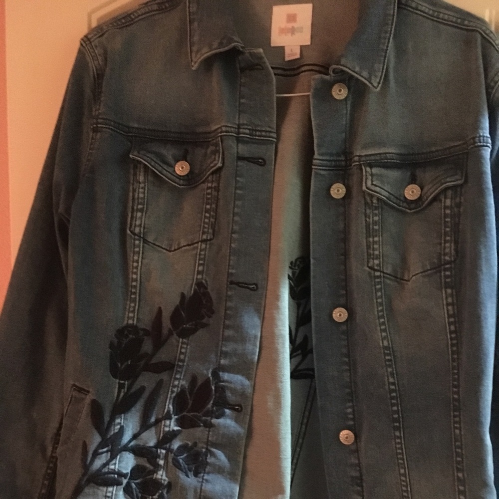 NWOT L LulaRoe Jaxon with Roses